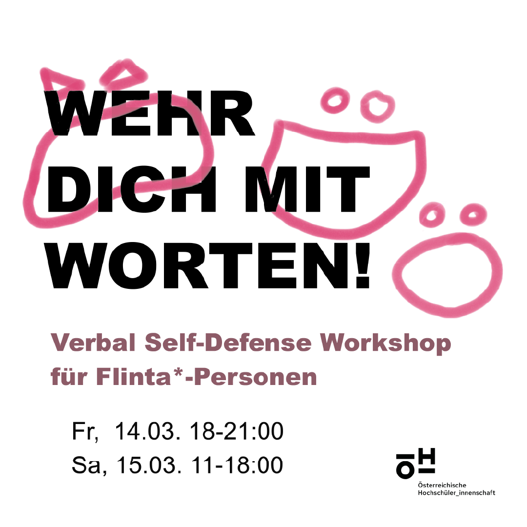 WORKSHOP: VERBAL SELF-DEFENSE